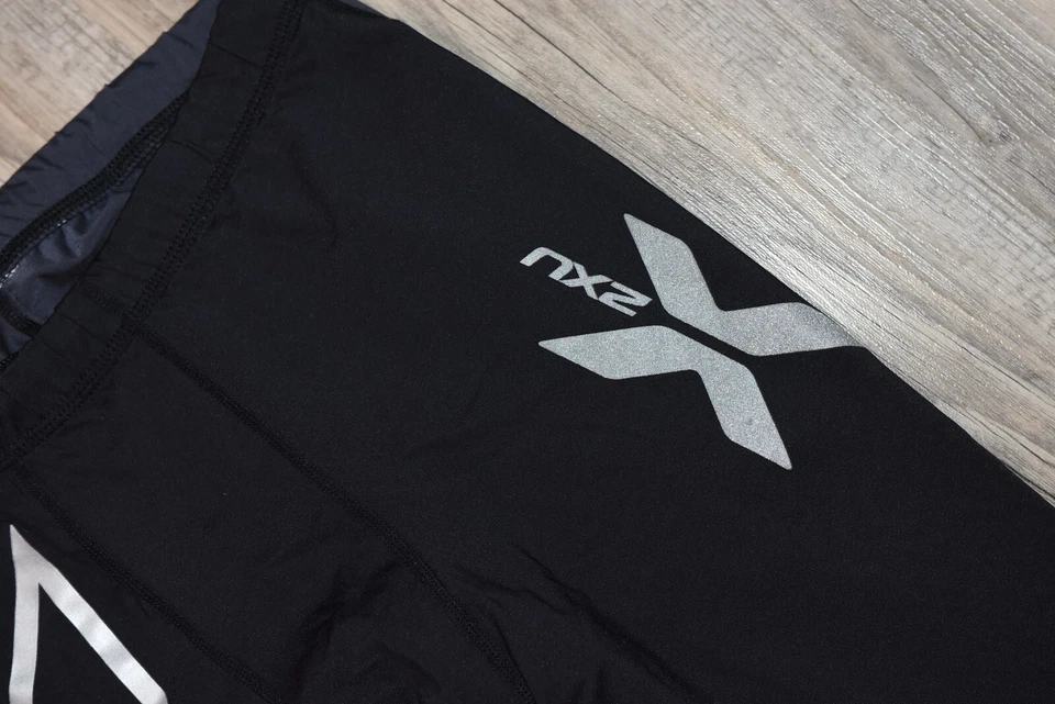 Pantalones para correr de compresión 2XU Elite mallas para hombre talla S Foto 3 de 4