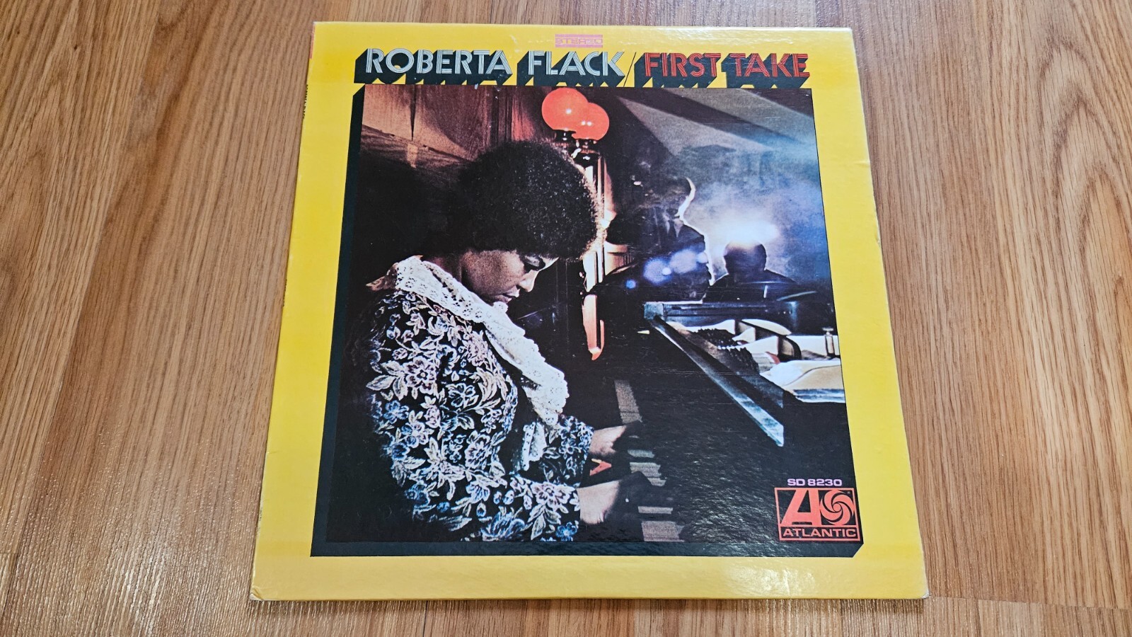 Roberta Flack First Take Record Vinyl LP Atlantic SD 8230 1969 G+ VG- Jazz Funk