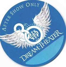 Dream Theater Backstage Pass 2015 Blue After Show Only Variant