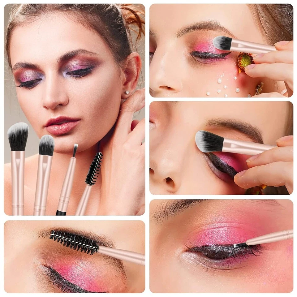 Juego de brochas de maquillaje 14/32 piezas base brochas cosméticas profesionales para maquillaje Foto 2 de 4