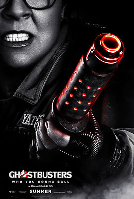 GHOSTBUSTERS POSTER PAUL FEIG MELISSA MCCARTHY KRISTEN WIIG MCKINNON PERKINS