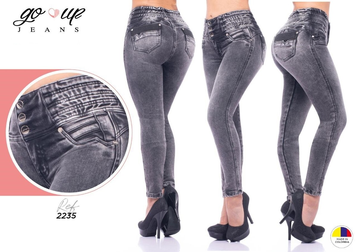Jeans Levanta cola jeans colombianos Go up butt lifter levanta pompis 2235