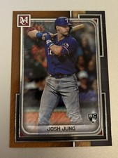 2023 Topps Museum Collection Copper Base RC Josh Jung Rangers