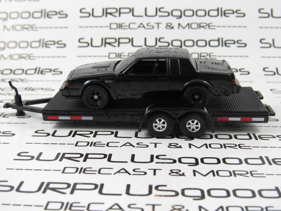 Hot Wheels 1:64 pista suelta día: 1987 Buick Regal Grand National con remolque para carros Foto 2 de 4