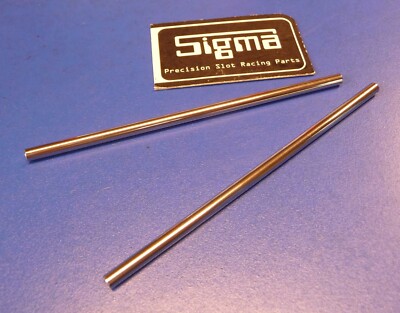 2-STÜCK Sigma Slotcar ACHSEN 3 x 80mm ''ideal für Kugellager''      SG8208