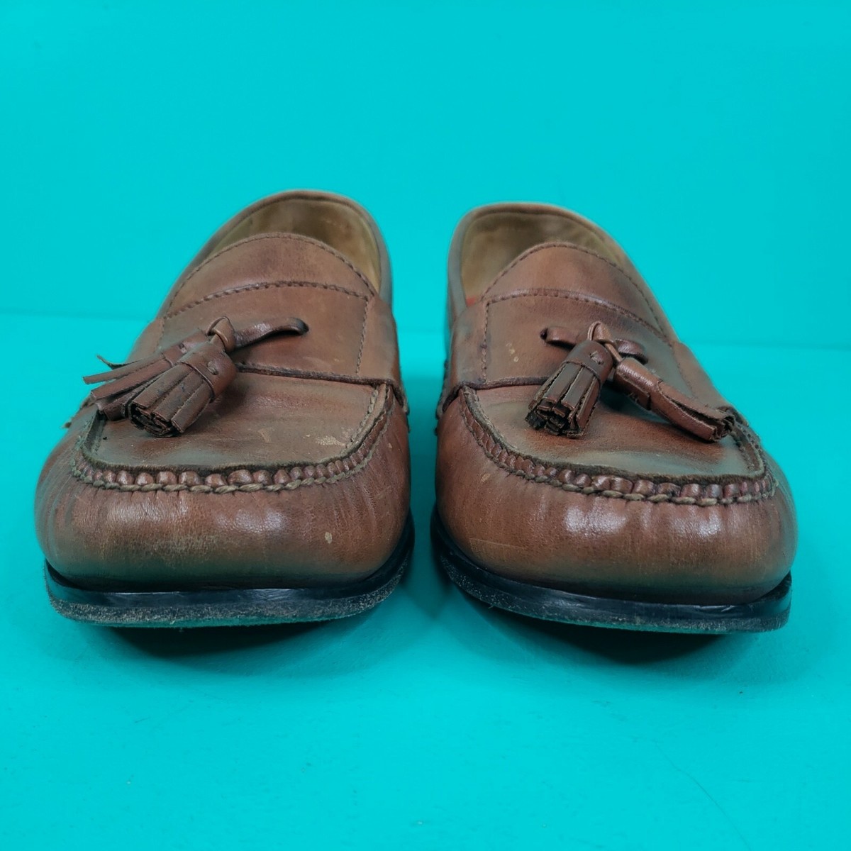 Cole Haan Grand OS Pinch Tassel Loafers Dress Shoes Mens 8.5 Wide C12770 Slip On Cole Haan Men main image 2