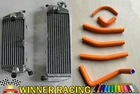 500 MX/500MX 1989 Aluminum Radiator &Silicone Hoses Orange