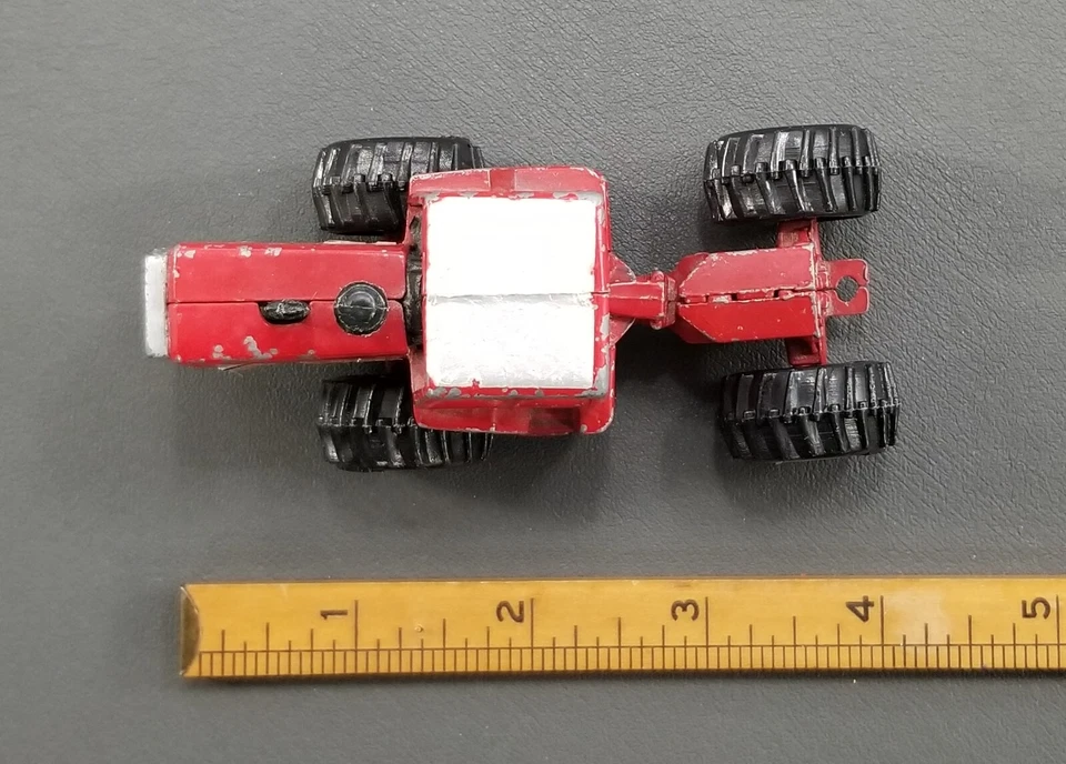 ERTL 1/64 MF MASSEY FERGUSON 4880 ARTICULATING TRACTOR DIECAST METAL RED - Image 4 of 4