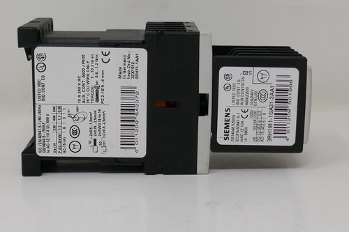 Siemens Contactor 3ZX1012-0RH11-1AA1 & Contact Block 3RH1911-1GA31-3AA1 - Picture 4 of 8