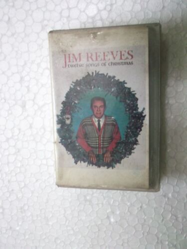 JIM REEVES 12 SONGS OF CHRISTMAS   1995 RARE orig CASSETTE TAPE INDIA indian - Picture 1 of 4