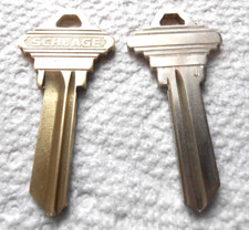 1 Schlage Key Blank "J" keyway- 6 pin