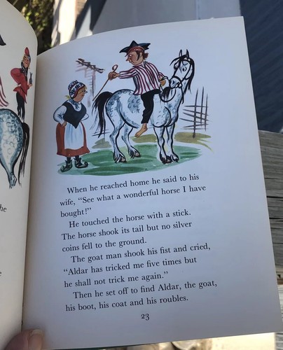 ALDAR THE TRICKSTER A FINNISH FOLK TALE RETOLD BY MOLLIE CLARKE 1967 FAP HC - Picture 10 of 12