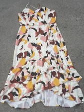 NINE WEST Cha Cha Ruffle Rumba Party Dress Sz XXL NEW $70 BID4 CHARITY❤️blt15m16