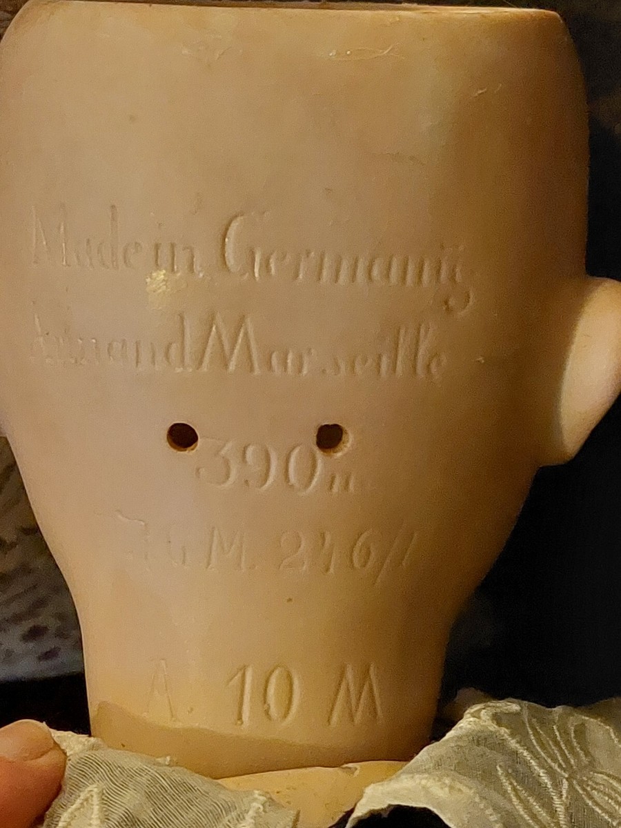 Ancienne Poupée Armand Marseille 390 - 65 Cm - Tête Bisque - France - A10M Handwerck Steiner Bru SFBJ