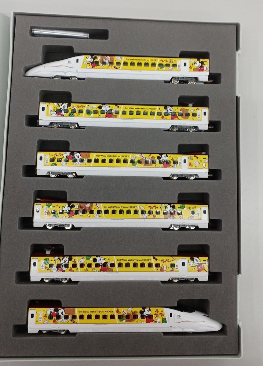 TOMIX 97914 Plarail JR Kyushu Go Waku Waku Trip with Mickey Shinkansen 8001000