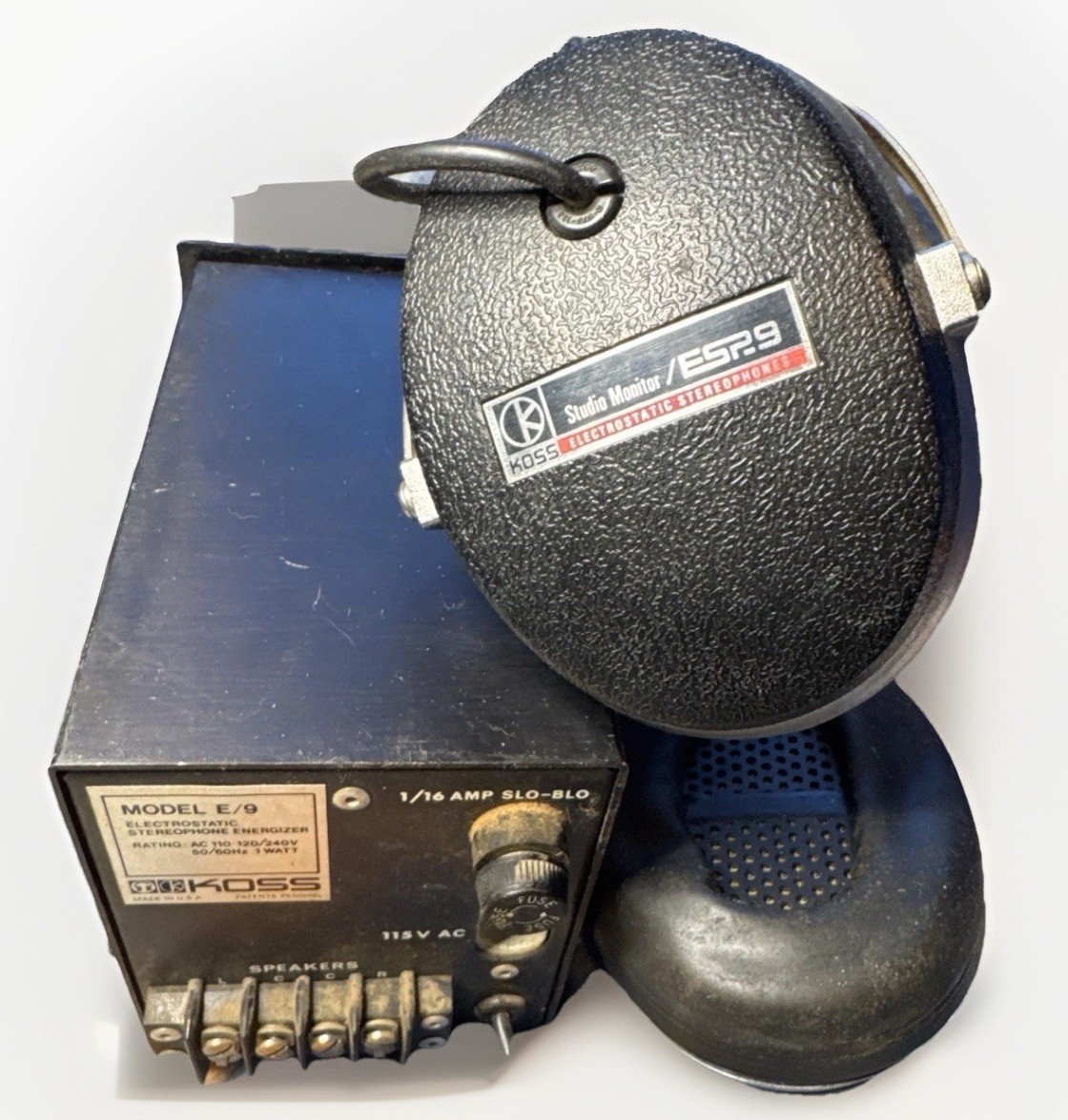 Koss ESP9 vintage audio equipment - eBay listing photo 2