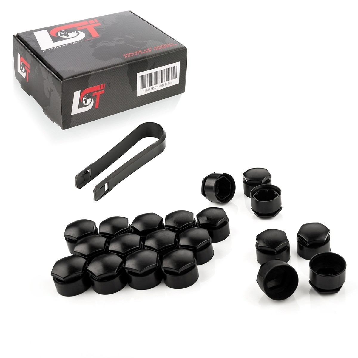 20X Caps Wheel Bolts 17 Mm Theft Resistant Remover For AUDI Q2 GA Q5 FY Q7