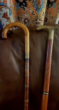 Two Handsome Vintage/Antique Walking Sticks
