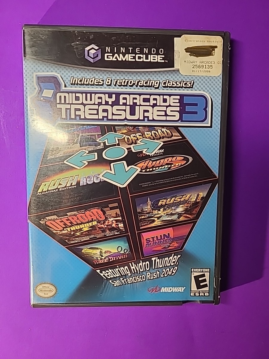 Midway Arcade Treasures 3 Nintendo Gamecube Authentic Very Good