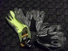 wells lamont Hi-Visibility Work Gloves  3 pair work&home nitrile coated — photo 2