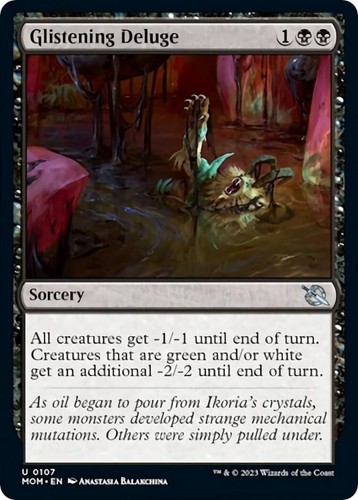 Glistening Deluge Foil 107/548 March of the Machine MTG