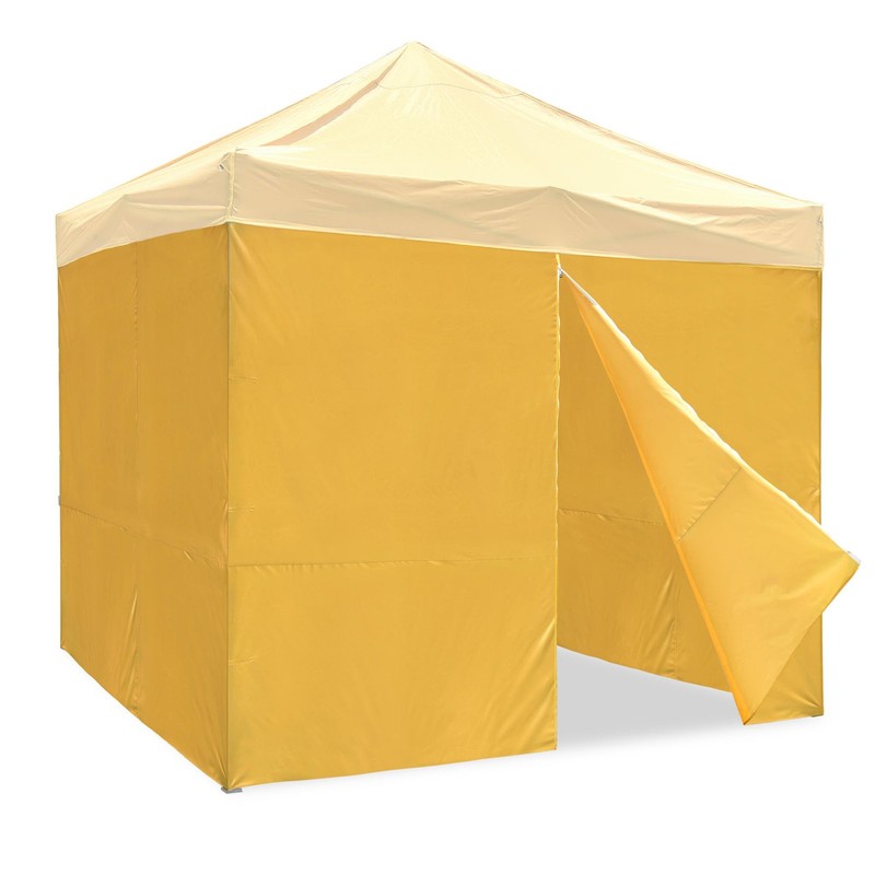 InstaHibit Set of 4 Sidewall UV30+ Fits 10x10ft Canopy Tent Zipper Outdoor Party