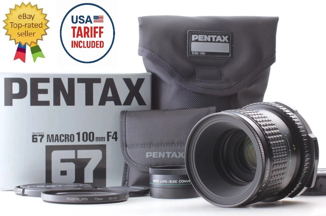 Preços baixos em 100mm câmera de f/4 Focal Lentes PENTAX | eBay
