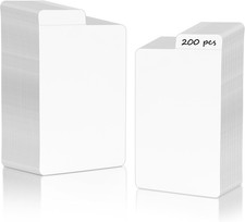 200PCS White Trading Card Dividers,Paper Divider Cards Organizer for Sport Game