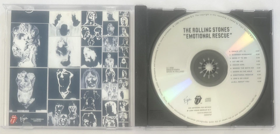 The Rolling Stones "Emotional Rescue" CD Classic Rock - Image 4 of 4