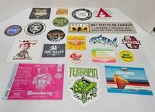 Local Craft Beer Brewery Decal & Sticker Lot Bell's Surly Lagunitas Lot Of 20 B3