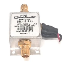 Mini-Circuits Low Noise Amplifier 1200-1700 Mhz ZEL-1217LN SMA 1.6 dB