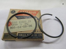 YAMAHA NEW OEM YG5 G6S G7S PISTON RINGSET (0.25 OVERSIZE) 180-11601-11-00