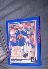 2025 Panini Donruss - Drew Bledsoe #73 Press Proof Blue