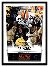 T.J. Ward #330 2014 Score Denver Broncos
