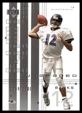 Tony Banks 2000 UD Upper Deck Graded #6 Base Card /1500 SP Baltimore Ravens
