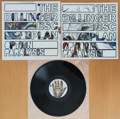 The Dillinger Escape Plan Option Paralysis Limited Edition Vinyl LP 2010