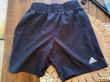 Adidas Shorts Youth Kids Black Small Aeroready Activewear
