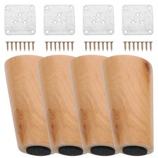  4 Pcs Zampe Per Mobili Piedi Tavolo Gambe La Scrivania Da Comodino