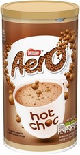 Aero Instant Low Fat Hot Chocolate No Artificial Flavours Vegetarian Jar 288g
