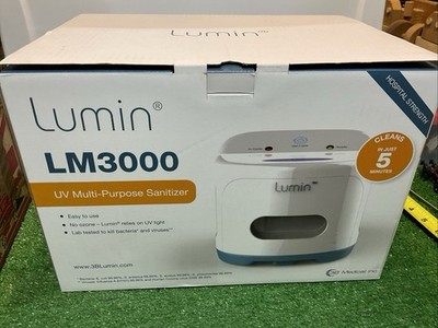 Lumin 3B UV Multi-Purpose Sanitizer (LM3000) Cleans In Just 5 Minutes CPAP 