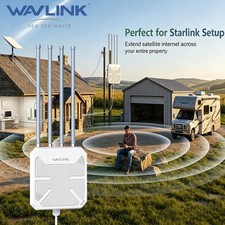 WAVLINK AX3000 WiFi 6 Range Repeater Booster Mesh Extender up to 256 Devices