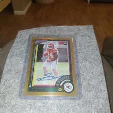 💥 2022 Panini Classics Skyy Moore Gold Auto 20/99 Kansas City Chiefs Rookie 