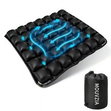 Inflatable Seat Cushion for Airplane: Coccyx Pressure Relief Sitting Cushion ...