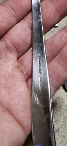 41 Pcs Oneida STRAUSS Glossy Dinner Salad Fork Spoons Knife 18/10 Stainless USA - 第 16/20 張圖片