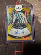 Panini Select 2025-26 Prizm Signatures Fabián Ruiz Real Betis Autograph 3/5