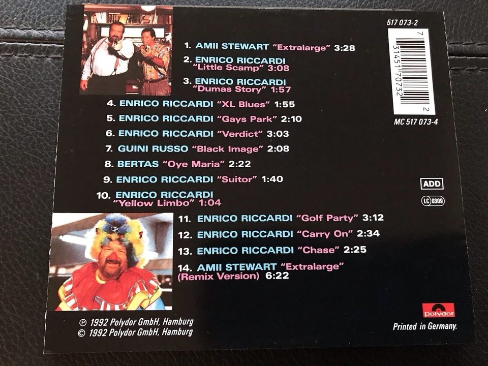 2 SUPERTYPEN IN MIAMI , Extralarge , Soundtrack , CD 1992 , AMI STEWART - Bild 3 von 3