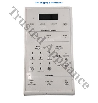Microwave Control Panel Console JVM1339W0510 White