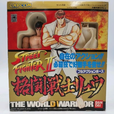 Street Fighter II Ryu Action Doll Figure Collectible Capcom World Warrior Bandai