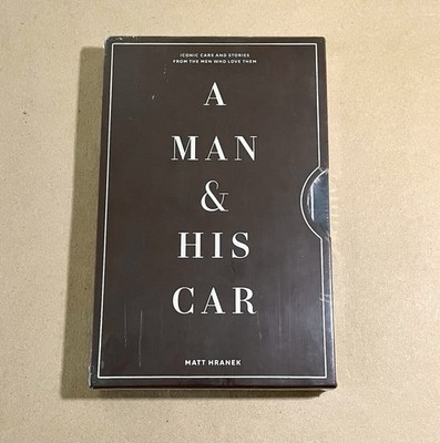 A Man & His Car Iconic Cars And Stories Matt Hranek 2020 HC Slipcase SEALED/NEW
