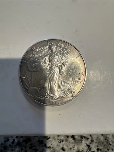 2014 Walking Liberty American Eagle Dollar Coin 1oz .999 Fine Silver